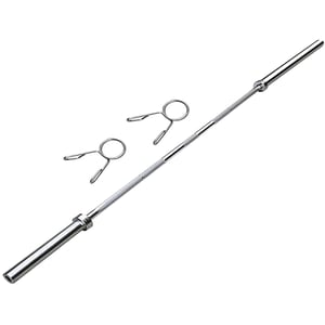 

Harley Fitness 220cm Olympic Barbell Bar ( with Spring Collar )
