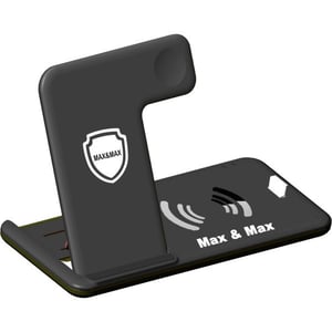 

Max & Max 4-in-1 Foldable Wireless Charging Stand Black