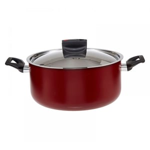 

Prestige Safecook Covered Casserole - Red