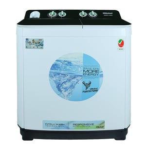 Nobel Twin Tub Semi Auto Washer White 15 Kgs NWM1501