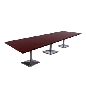 

Mahmayi Barra 500PE-360 12 Seater Square Modular Bar Table Apple Cherry