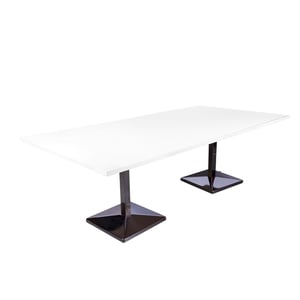 

Mahmayi Barra 500PE-240 8 Seater Square Modular Bar Table White