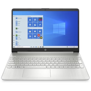 

HP (2021) Laptop - AMD Ryzen 7-5700U / 15.6inch FHD / 512GB SSD / 8GB RAM / Shared AMD Radeon Graphics / Windows 10 Home / English & Arabic Keyboard / Silver / Middle East Version - [15S-EQ2000NE]