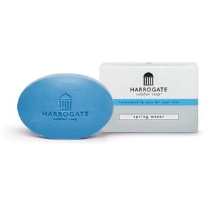 Harrogate 5029541000046 Sulphur Soap Spring Water Blue 100g