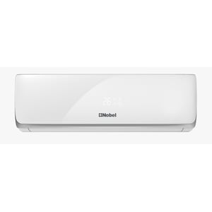 Nobel Split Air Conditioner 12000 BTU 1 Ton, R410 Gas Heat/Cool White - NSAC12HCL