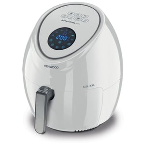 Kenwood Digital Air Fryer XXL 5.5L 2.4KG 1800W with Rapid Hot Air Circulation for Frying. HFP50.000WH