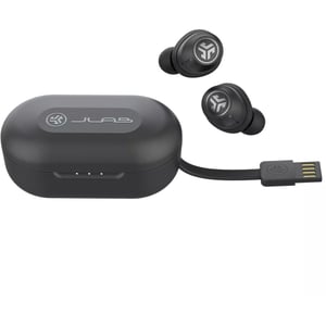 

JLab IEUEBJBAIRANCRBLK82 JBuds Air In Ear True Wireless Earbud Black