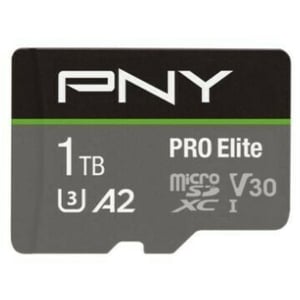 

PNY Elite Pro Micro SDXC Memory Card 1TB Grey/Black PSDU1TBV32100P
