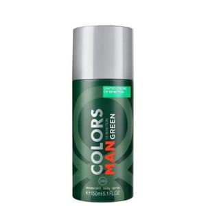 

Benetton Colors De Benetton Green Man Body Spray 150 Ml