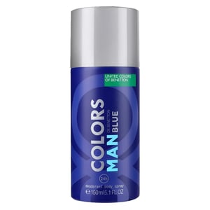 

Benetton Colors De Benetton Blue Man Body Spray 150 Ml