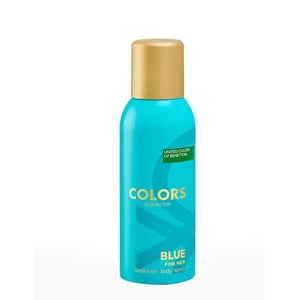 

Benetton Colors De Benetton Blue For Her Body Spray 150 Ml