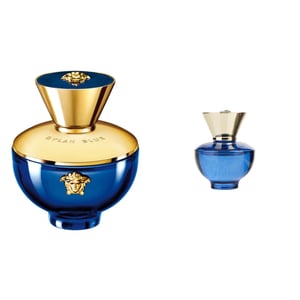 Versace Bundle Offer Of Dylan Blue EDP 50ml & EDP 5ml For Women