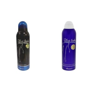 

Rasasi Bundle Offer Of Blue Lady Deo 200ml & Blue Lady 2 Deo 200ml