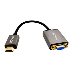 

Mowsil Hdmi To Vga Adapter, Hdmi Male To Vga Female Converter Adapter