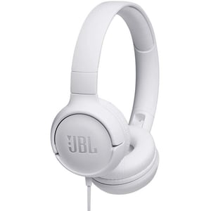 JBL TUNE 500 Wired On-Ear Headphone White