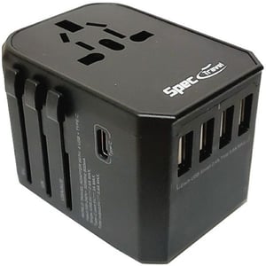 

Spec Travel Universal Travel Adaptor Black