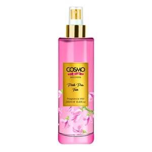 

Cosmo Beaute Pink Pea Fun Fine Fragrance Body Mist - 250ml, Long Lasting, Body Spray, Aloe Vera Extracts, Smell All Day, Fresh Scents, Prime, Body Splash