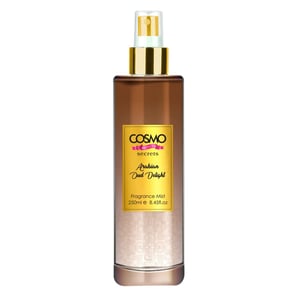 

Cosmo Beaute Arabian Oud Delight Fine Fragrance Body Mist - 250ml, Long Lasting, Body Spray, Aloe Vera Extracts, Smell All Day, Fresh Scents, Prime, Body Splash