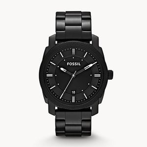 Fossil Mens Machine Stainless Steel Watch - Fs4775ie