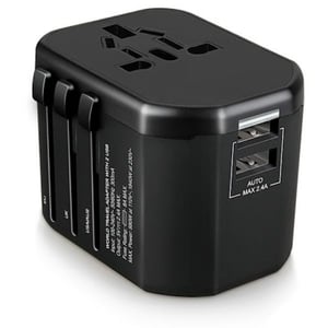 

Inet Universal Travel Adapter Black