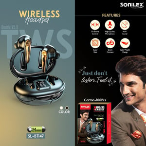 

Sonilex Sl-bt147 Wireless Headset 24 Hours. Earbuds