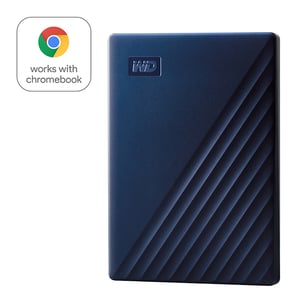 

Western Digital Portable Hard Drive For Chromebook - 2tb Navy Blue (wdbb7b0020bbl-wesn)