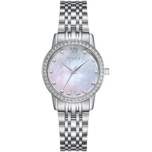 

Ecstacy Women's Analog White Dial Watch - E9517-sbsm