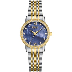 

Ecstacy Women's Analog Blue Dial Watch - E9517-tbtmb