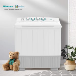 

Hisense Twin Tub Washing Machine14 Kg XPB140SXC14