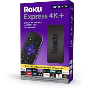 

Roku Express HD 4K HDR Streaming Media Player 3941RW Black