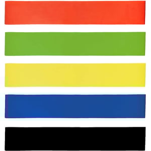 

Marshal Fitness Resistance Band 5 Pcs Set, Exercise Loop Bands