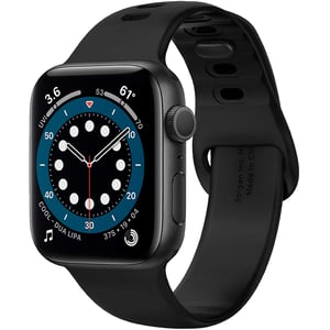 

Spigen Silicone Fit Apple Watch Band Black