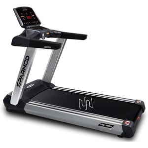 

Sparnod Fitness Stc-5650 (5.5 Hp Ac Motor) Commercial Treadmill (free Installation Service) - Heavy Duty Professional Grade Machine For Gym Use