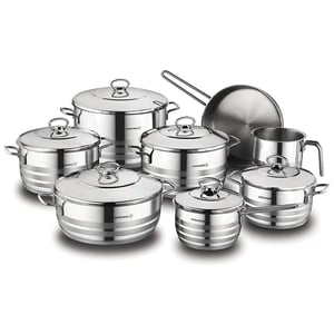 Korkmaz Astra Grande 14pcs Cookware Set KA1091