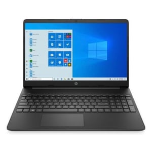 

HP (2020) Laptop - 11th Gen / Intel Core i3-1115G4 / 15.6inch HD / 256GB SSD / 4GB RAM / Shared Intel UHD Graphics / Windows 10 Home / English & Arabic Keyboard / Jet Black / Middle East Version -