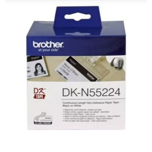 Brother Dk-n55224 Continuous Length Non-adhesive Paper Tape 54mm