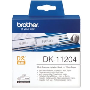 Brother Dk-11204 Multi-purpose Label 17mmx54mm