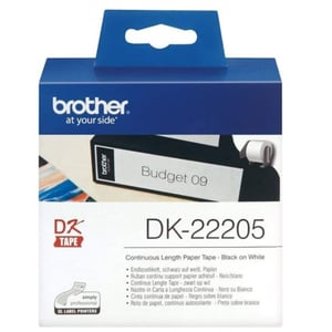Brother Dk-22205 Continuous Length Paper Tape 62mm