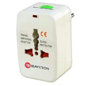 

Baykron Universal Travel Adapter White