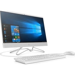 HP (2019) All-in-One Desktop - 11th Gen / Intel Core i3-10110U / 21.5inch FHD / 1TB HDD / 4GB RAM / FreeDOS / White - [200 G4]