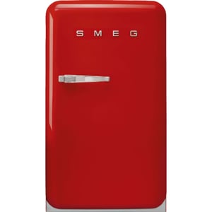 

Smeg Single Door Refrigerator Red 122 Litres FAB10RRD5