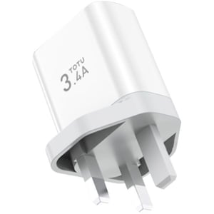 

Totu Dual Port Wall Charger White