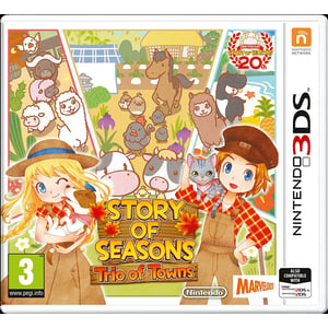 Nintendo 3ds Story Of Seasons 2 Trio Of Towns Pal