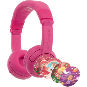 

Buddyphones Play+ BP-PLAYP-PINK On Ear Wireless Headset Rose Pink