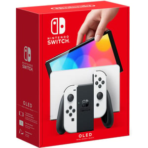 

Nintendo Switch OLED 64GB White International Version