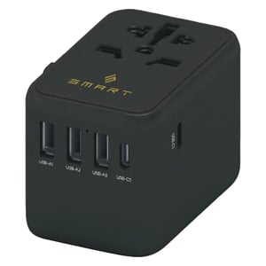 

Smart Premium International Travel Adapter Black