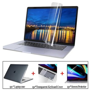 

BrandTech BTHSCC13.3 Laptop Clear Case Assorted W/Screen Protector 13.3"