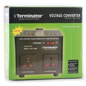 Terminator Brand Voltage Converter Ac/ac 1000w