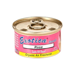 Exotica Rose Organic Car Air Freshener
