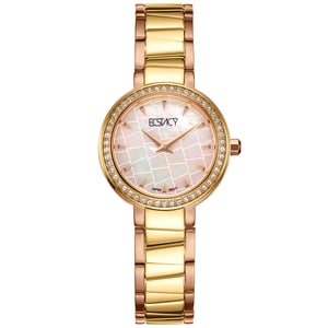 

Ecstacy Women's Analog White Dial Watch - E20504-KBTM